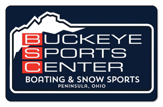 Sun Valley sports logo over black background on left side, Buckeye sports center logo over navy blue on right side